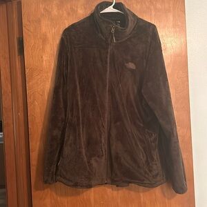 The North Face Womens Olive Green Zip Up